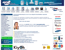 Tablet Screenshot of onlineonderdelenshop.be